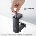 マグネットホルダー付きヘッドホンフック 写真3