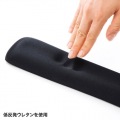 キーボード用低反発リストレスト(ブラック) 写真3