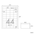 マルチラベル(44面) 写真3