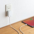 USB PD対応AC充電器(USB Type Cケーブル一体型・18W) 写真3