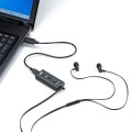USBオーディオ変換アダプタ(4極ヘッドセット用) 写真3