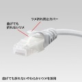 ツメ折れ防止CAT5eLANケーブル 写真3
