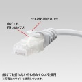 ツメ折れ防止CAT5eLANケーブル 写真3