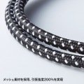 つめ折れ防止カテゴリ7細径メッシュLANケーブル 写真3