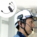 ヘルメット用イヤホンマイク(ガイドシステム用) 写真3