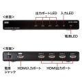 4K2K対応HDMI分配器(4分配) 写真3