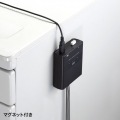 パソコン切替器 1組 キーボード マウス で3台 パソコン 操作 ホットキー入力 省スペース マグネット付き テレワーク Win Mac サーバ管理 写真3