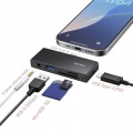 USB 5Gbps Type-C カードリーダー(USB 2ポート搭載) 写真3