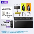 4K対応DisplayPortパソコン切替器(エミュレーション非搭載・2:1) 写真3