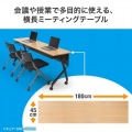 フォールディングデスク(W1800xD450) 写真3