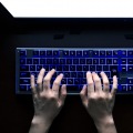 バックライト機能付きキーボード 写真3