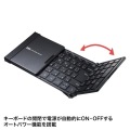 ワイヤレス折りたたみフルキーボード 写真3