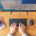 Bluetoothスリムキーボード 写真3
