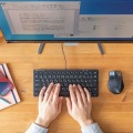 USBスリムキーボード 写真3