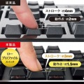 メカニカルキーボード 写真3