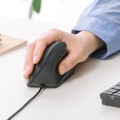 抗菌静音有線エルゴノミクスマウス 写真3