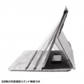 iPad Air 13インチ(M2/2024)用スタンド・ベルト付きケース 写真3