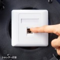 屋外用巻取り延長CAT6A LANケーブル 写真3