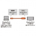 TypeC-DisdplayPort変換ケーブル 3m 写真3