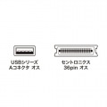 USBプリンタコンバータケーブル 写真3