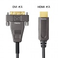 HDMI-DVI AOC(光ファイバ)ケーブル 10m 写真3