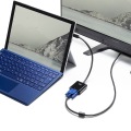 Mini DisplayPort-VGAI変換アダプタ 写真3
