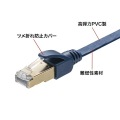 カテゴリ6Aハンダ産業用フラットLANケーブル 写真3