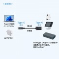 USB20Gbps Type-Cケーブル(デュアルスクリューロック・240W・2m) 写真3