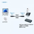 USB20Gbps Type-Cケーブル(シングルスクリューロック・240W・2m) 写真3
