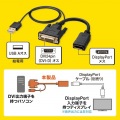 DVI-DisplayPort変換アダプタ(4K/30Hz) 写真2
