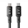 USB5Gbps Type-Cケーブル(PD75W・DP Altモード対応・5m) 写真3