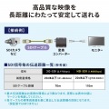 SDIケーブル(HD-SDI/3G-SDI対応) 2m 写真3