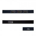 磁石付きスリム4ポートUSB2.0ハブ 写真3