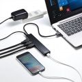 USBハブ 7ポート 急速充電ポート付き USB3.2Gen1 セルフパワー対応 Windows Mac ACアダプタ付き 2.1A出力  写真3