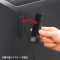 HDD接続対応・面ファスナー付4ポートUSB2.0ハブ 写真3
