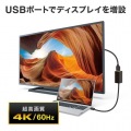 USB Type-Cハブ付き HDMI変換アダプタ 写真3