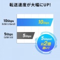 USB 10Gbps Type-C ハブ(4ポート) 写真3