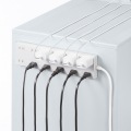 電源タップ 2P 12個口 ACアダプタ対応 マグネット付 写真3
