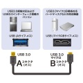 USB3.0マイクロケーブル(A-MicroB)1.8m 写真3