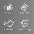 iPadAir用液晶保護反射防止フィルム 写真3