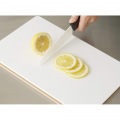逸品 やわらか耐熱抗菌まな板 L ブラウン 400×250×H13 写真3