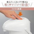 象印 押すだけポット AB-RC22FW(2.2L) リースフラワー 写真3