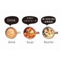 マグカップ型電気なべ Cook Mug ホワイト | 350ml 1人用｜沸かす・煮る・保温(45/60/100度) 写真3