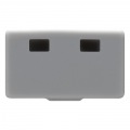 USB3.2(Gen1) Type-C - A対応USBメモリ 64GB グレー 写真3