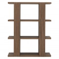 Fizz(フィズ)シェルフ(ミドルタイプ90cm幅) デザインシェルフ 棚 ラック オープンラック ディスプレイラック リビング収納 ブラウン FZ120-90BR 写真3