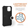 UAG社製 iPhone 12 mini(5.4) 2020対応耐衝撃ケース METROPOLIS LT ケブラー ブラック 【日本正規代理店品】 UAG-IPH20SFL-KB 写真3