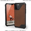UAG社製 iPhone 12/12 Pro(6.1) 2020対応耐衝撃ケース METROPOLIS LT LEATHER ブラウン 【日本正規代理店品】 UAG-IPH20MFL-LBR 写真3