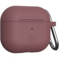 UAG社製/U by UAG Apple AirPods 第3世代用 シリコンケース DOT オーベルジーヌ 写真3