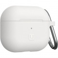 UAG社製/U by UAG Apple AirPods 第3世代用 シリコンケース (耐衝撃/カラビナ付属/ワイヤレス給電) DOT マシュマロ UAG-UAP3D-MM 写真3