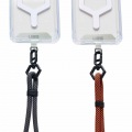 リストストラップ Wrist Tether Civilian 太さ7mm 最長70cm 回転式カラビナ ラスタ/ブラック【日本正規代理店品】 写真3